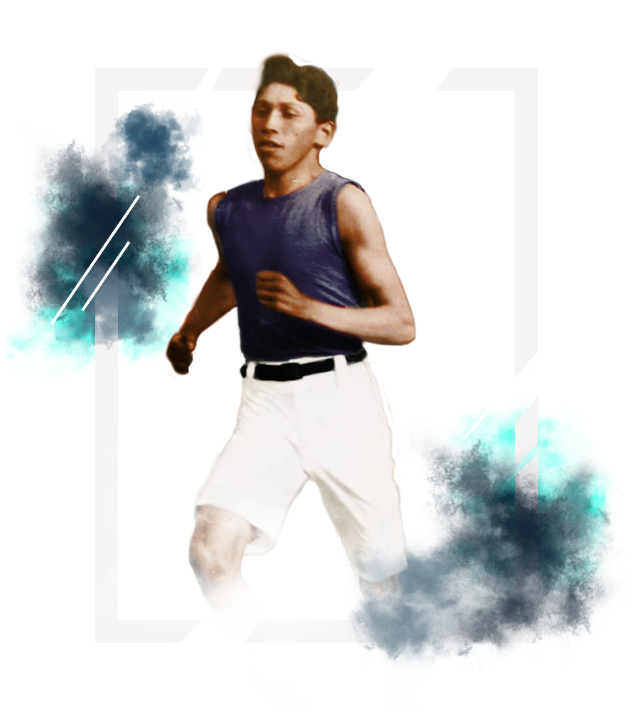 Tom Longboat Colourized